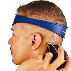 Hands-Free Fade Guide for Men – Silicone Haircut Template for Clippers | Neckline Shaver Guide | DIY Self Haircut Tool