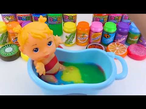 BINGO Song | How to make Colored Slime with Baby | Nursery Rhymes Children Education |Nursery Rhymes