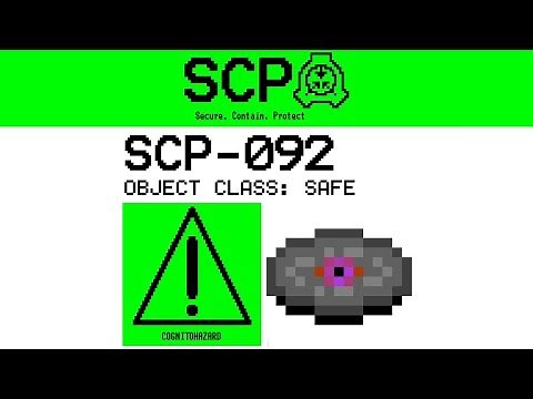 SCP-092 | Minecraft Demonstration | SCP: Lockdown Heavy Containment Expansion (v1.3 for 1.12.2)
