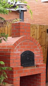 20K views · 215 reactions | I built this Cool pizza oven in my back yard! #60seconddiy #pizza #pizzaoven #build #construction #brickie #brick #tools #build #garden #gardenproject #pizzaoven #oven #pizzaovenbuild #home #project #homeproject #pizzaovencooking | Mr and Mrs DIY | Facebook