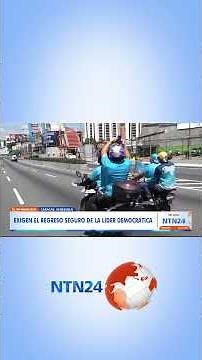Massive protest in Venezuela demanding the return of María Corina Machado and elections
