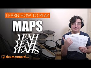 ★ Maps (Yeah Yeah Yeahs) ★ Drum Lesson PREVIEW | How To Play Song (Brian Chase)