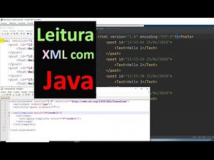 Escrita e Leitura em arquivos XML com Java