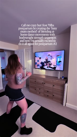 I’m calling it the ‘busy mum method’ because as mums we need workouts that don’t mess about. We don’t have time to be spending 2 hours in the gym, our bodies don’t have the capacity to lift heavy weights and then have to carry a baby in one arm and toddler in the other the next day, and we have enough in our day that feels like a chore - our workouts shouldn’t feel like one other. Mixing dance fitness with body weight strength movements gives you the fun of a dance workout AND the efficiency of 