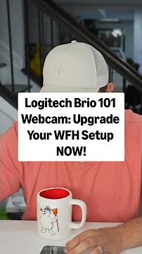 Boost Your WFH Game with Logitech Brio 101 Webcam Unboxing & Review #Logitech #WFH