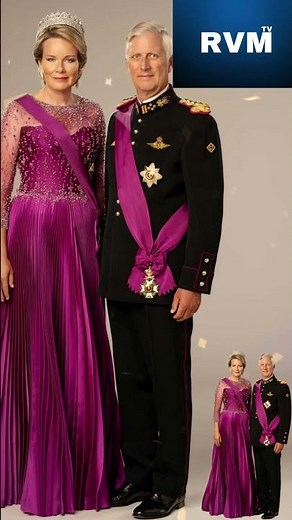 Le Roi Philippe et de la reine Mathilde de Belgique 🇧🇪