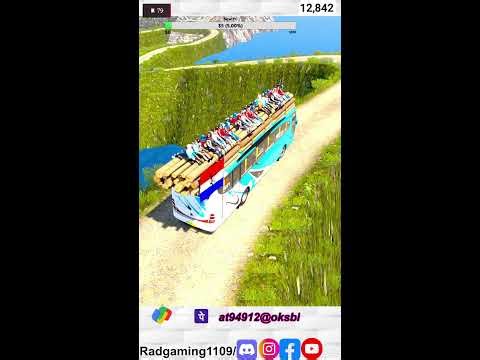 Euro Truck Simulatoe2 bus drive in dangerous road POV drive #ets2