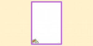 Jigsaw Box Page Border