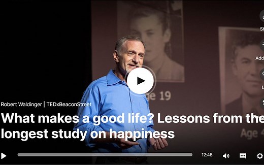 双语字幕TED演讲：哈佛大学75年研究成果：幸福是什么？