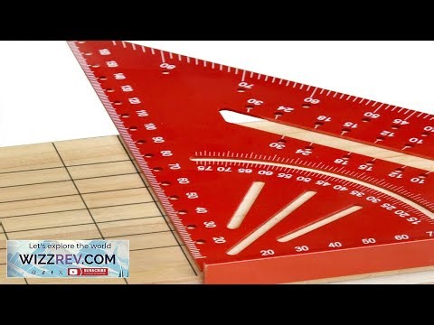 2 en 1 regla de tringulo de aleacin de aluminio herramienta multifuncional