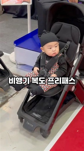 비행기 기내 복도까지 통과? 아빠들 난리 난 역대급 '캐리어 유모차' ㄷㄷ