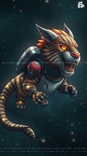 hybrid of the astro and tiger #hybridanimals