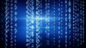 Blue Matrix Style Numbers Computer Generated Stock Footage Video (100% Royalty-free) 7508455 | Shutterstock