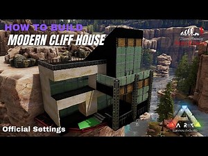 Modern Cliff Platform Home | Ark Survival Evolved