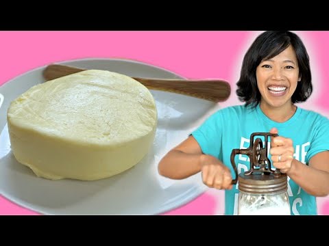 How to Make BUTTER with a 100-year Old Gadget -- The Dazey Churn