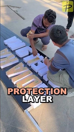 How we Install 65feet LED Acrylic Sign Board at 3rd Floor #signboard #signagemaker #ledsignboard