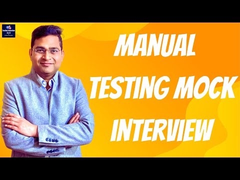Manual Testing Mock Interview 0-1 year Experience | Software Testing Interview Questions