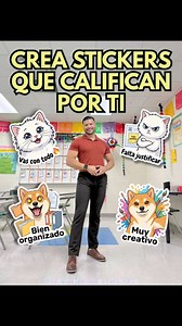 Hoy te enseño cómo crear stickers personalizados usando Adobe Firefly Los puedes usar para evaluar tareas digitales, dar feedback rápido en plataformas educativas, imprimirlos y usarlos al revisar cuadernos, o incluso en apps de chats! Y si eres profe emprendedor, ojo 👀 Estos mismos stickers se pueden convertir en activos digitales para tus productos, bundles o recursos descargables. 👉 Comenta STICKER abajo y te envío el prompt y los diseños que he creado por DM! Si puedes imaginarlo, puedes c