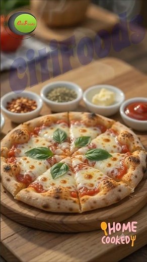 Cheesy Homemade Pizza Recipe | Crispy Crust & Melty Cheese | Easy Pizza at Home