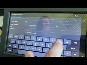 How to Scan to folder on a Lexmark XC, CX, MX Series