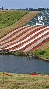 Giant American Flag Waterslide 🇺🇸 | VT