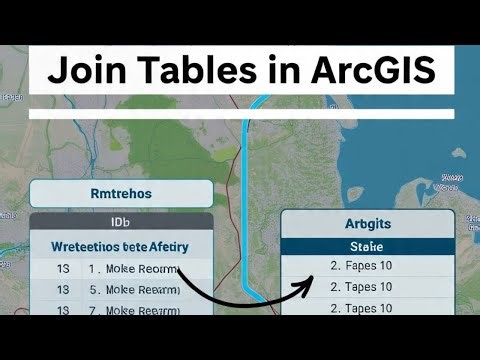How to Join Table in ArcGIS | Attribute Join by Field