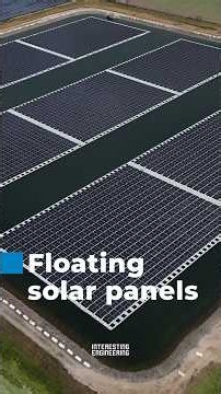 Floating solar array turns Ohio reservoir into power site