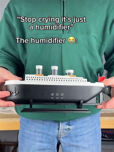 Bestest humdifidier diffuser for your room 😭🤌🏼 #titanicship #smoke #humdiifer #fragance #homedecor