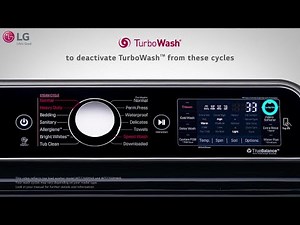 [LG Top Load Washers] TurboWash