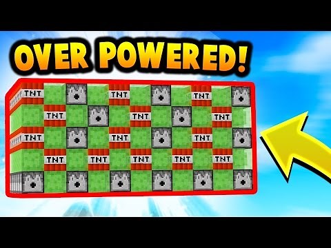 SLIME CANNONS ARE OP! | Minecraft TNT WARS!