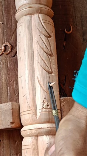 See how to design wood #satisfying #craft