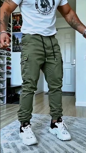 💰 Lässige Cargohose für Herren mit Kordelzug