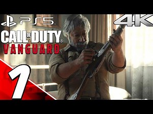 CALL OF DUTY VANGUARD Gameplay Walkthrough Part 1 CAMPAIGN (4K 60FPS PS5) No Commentary