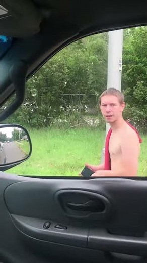 Your pants are falling down