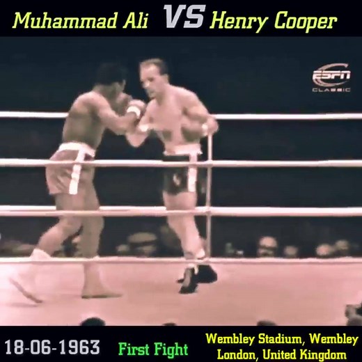 Cooper Knock Over Ali - Muhammad Ali Vs Henry Cooper 18, June 1963 | Boxing Knockouts Mike Tyson