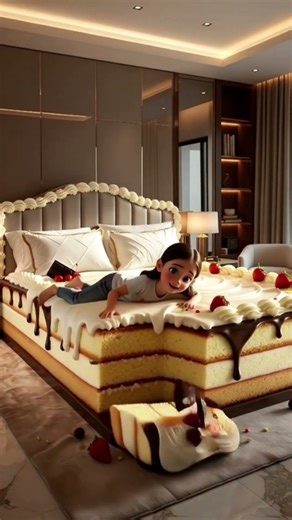 This AI Bed Will Make You Sleep 😴#sleep #girl #viral