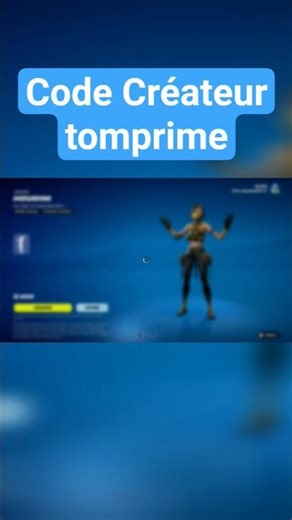 Un petit soutien utilisez mon code créateur #fortnite