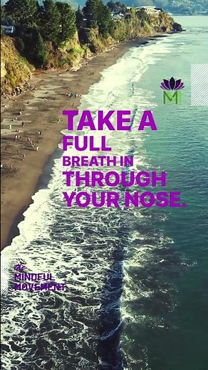 A Mini-Meditation for when you feel Scared or Anxious | Mindful Movement