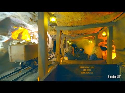 Calico Mine Train Dark Ride | Knott's Berry Farm 100th Anniversary