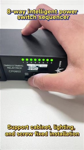 8-way intelligent power switch sequencer