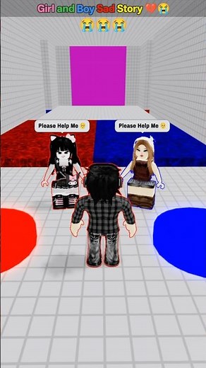 Roblox Girl and Boy Sad Story 💔😭 Sad Story…