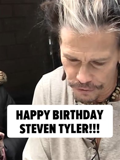 78 years later and still stepping 👣 HBD Steven Tyler!