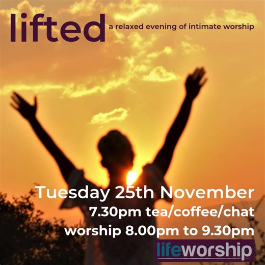 Date for your diary... Tuesday 23rd November 2025 | Life Church Lichfield