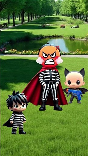 Naughty kid trying to take my gun #funny #animation