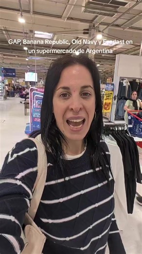 GAP, Old Navy, Banana Republic y Everlast en un supermercado se Argentina 😱 Precios en el video Conviene o no❓ #ropa #marca #barato #CapCut