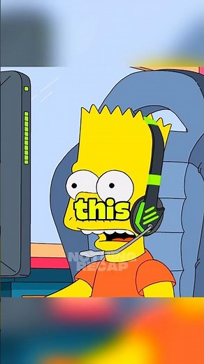 BART MAKES MONEY PLAYING VIDEO GAMES!? #simpsons