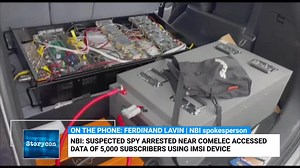 Chinese national arrested near Comelec accessed 5K mobile subscriber identities: NBI #Storycon | NBI spokesperson Ferdinand Lavin said the Chinese national arrested near the Comelec building in Manila may have captured data from around 5,000 mobile phone subscribers using an International Mobile Subscriber Identity (IMSI) catcher. He believes there are other Chinese nationals involved in similar operations. | ONE News