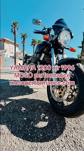 YAMAHA 1200 XJR ROADSTER EQUIPEE = MCSO performance = www.mcsoperformance.com