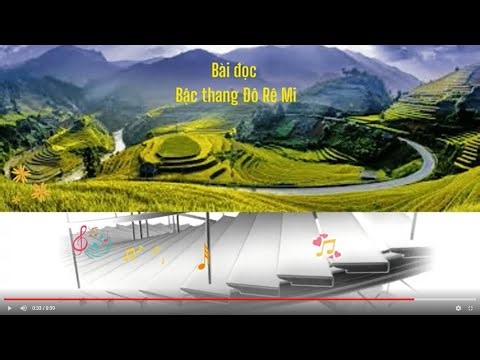 Đọc mẫu/Bậc thang Đô Rê Mi/lớp 1/ KNTT | School Music Tramdi