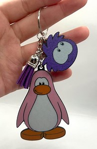 Club Penguin Inspired Keychains (mixed and Match!) - Etsy